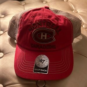 Montreal Canadiens Snapback Mesh Hat